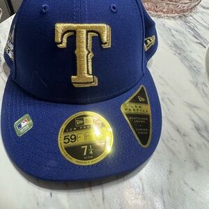 New Era Blue and Gold World Series Champions Cap